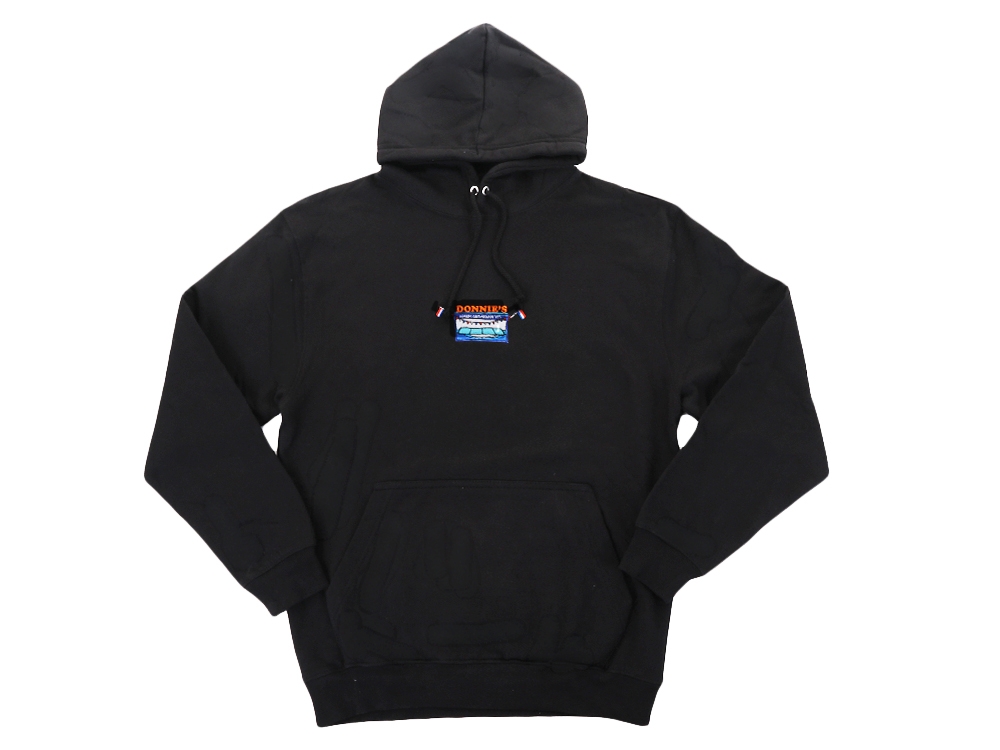 Warm gebakken vis Hoodie Zwart