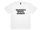 Donnie's Party Comité T-shirt Wit