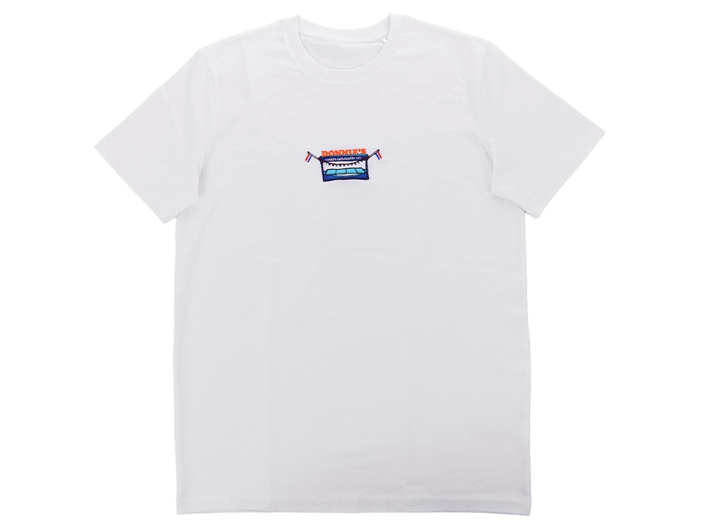 Warm gebakken vis T-Shirt Wit